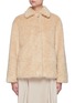 Main View - Click To Enlarge - VINCE - Textured Faux Fur Jacket