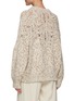 Back View - Click To Enlarge - BRUNELLO CUCINELLI - CAPSULE ORDER POINTELLE MELANGE SWEATER