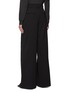 Back View - Click To Enlarge - BRUNELLO CUCINELLI - CAPSULE ORDER WIDE LEG MONILE DETAIL TAILORED PANTS