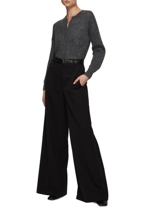Figure View - Click To Enlarge - BRUNELLO CUCINELLI - CAPSULE ORDER CROPPED CARDIGAN
