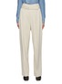 Main View - Click To Enlarge - BRUNELLO CUCINELLI - CAPSULE ORDER BELTED WIDE LEG PANTS