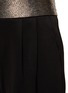  - ALICE & OLIVIA - Conry' Beaded Waistband Pleated Shorts