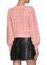 Back View - Click To Enlarge - ALICE + OLIVIA - ‘Kitty’ Puff Sleeve Bow Tie Cardigan