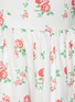  - MING MA - Floral Print Sleeveless Mini Dress