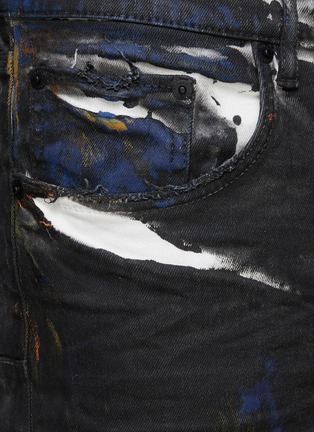  - PURPLE BRAND - Slim Fit 1 Gold Paint Detailing Jeans
