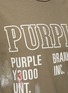  - PURPLE BRAND - BOXY MONUMENT EARTH PAINTED DETAIL BRANDING T-SHIRT
