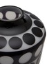 Detail View - Click To Enlarge - ELLERMANN FLOWER BOUTIQUE - LARGE DOTTED ROTUND GLASS VASE