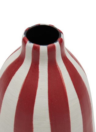 Detail View - Click To Enlarge - ELLERMANN FLOWER BOUTIQUE - Large striped bottle vase