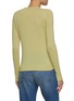 Back View - Click To Enlarge - THEORY - LONG SLEEVES CASHMERE CREWNECK KNIT TOP