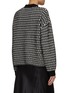 THEORY - PLAITED BI-COLOR CABLE CASHMERE KNIT TOP