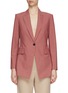 Main View - Click To Enlarge - THEORY - ‘Etiennette’ Single Breasted Wool Blend Blazer