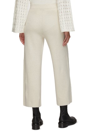 Back View - Click To Enlarge - THEORY - FELTED WOOL CASHMERE BLEND LOUNGE PANTS