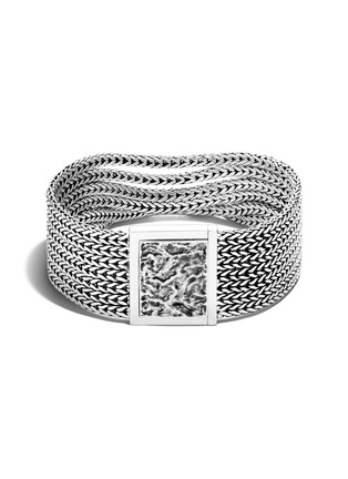 Detail View - Click To Enlarge - JOHN HARDY - Classic Chain' Silver Multi-row Bracelet