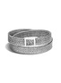 Main View - Click To Enlarge - JOHN HARDY - Classic Chain' Silver Double Wrap Bracelet