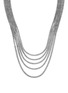 Detail View - Click To Enlarge - JOHN HARDY - Classic Chain' Silver Multi-row Necklace