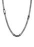 Detail View - Click To Enlarge - JOHN HARDY - Classic Chain' Sterling Silver Flat Chain Station Necklace