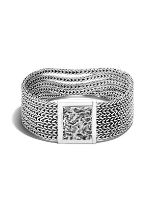 Detail View - Click To Enlarge - JOHN HARDY - Classic Chain' Silver Multi-row Bracelet