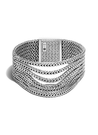 Main View - Click To Enlarge - JOHN HARDY - Classic Chain' Silver Multi-row Bracelet