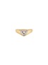 Detail View - Click To Enlarge - JOHN HARDY - Classic Chain' Diamond Pave 18k Gold Tiga Signet Ring