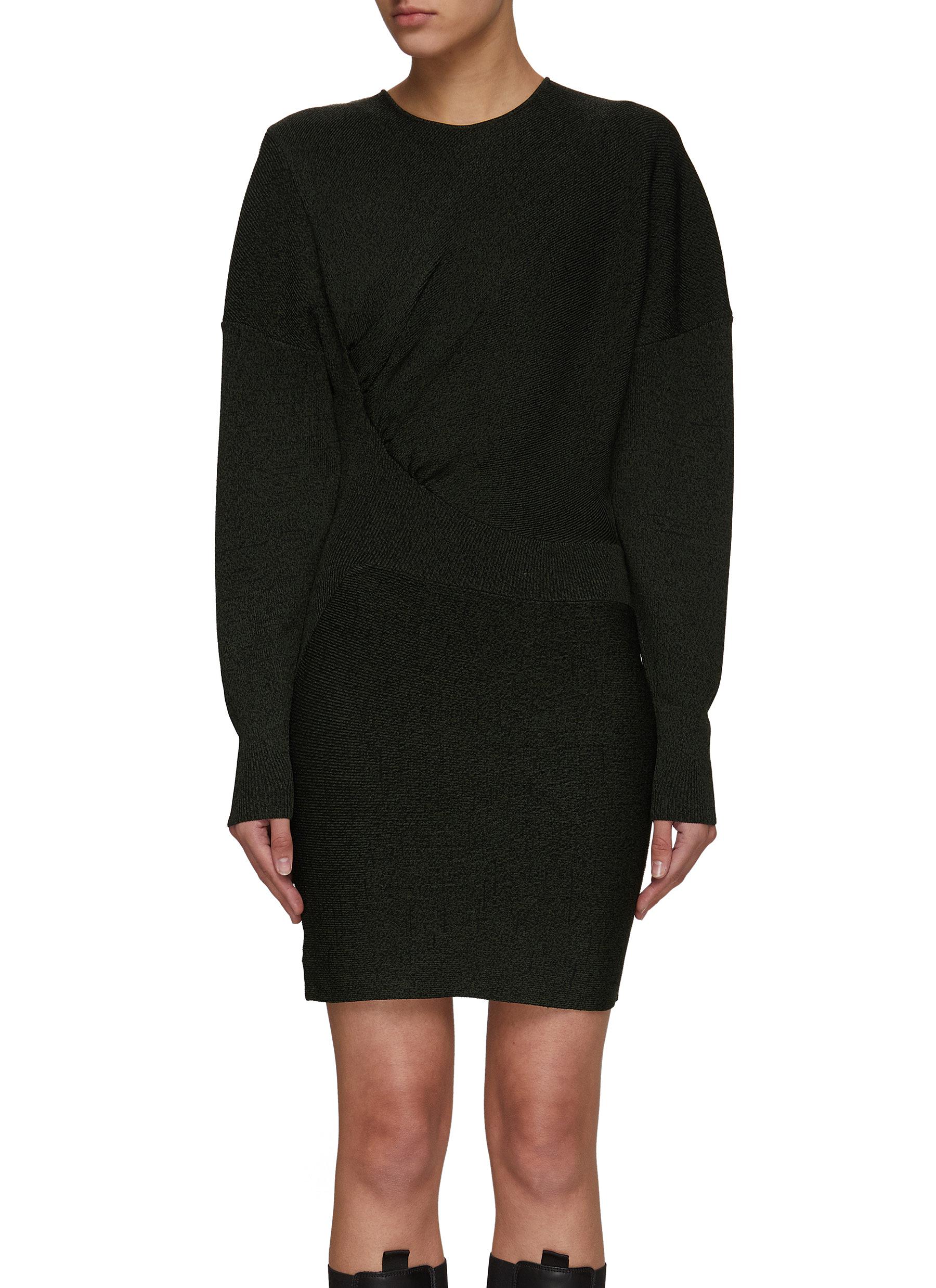 GANNI | MELANGE KNIT DRESS | Women 