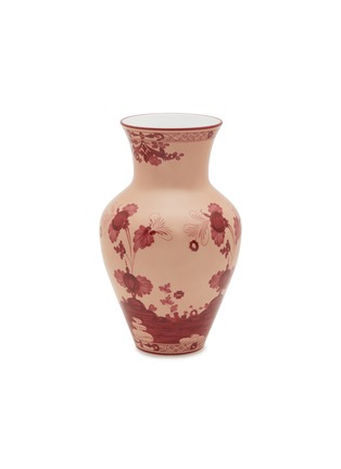 Main View - Click To Enlarge - GINORI 1735 - Oriente Italiano Vermiglio Porcelain Ming Vase