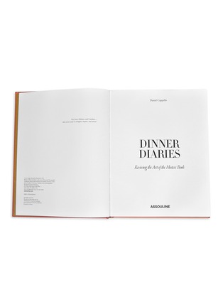 Detail View - Click To Enlarge - ASSOULINE - Dinner Diaries