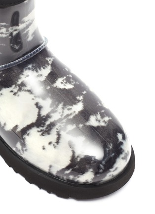 Detail View - Click To Enlarge - UGG - CLASSIC CLEAR MINI MARBLE' SHORT WINTER BOOTS