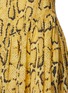 Detail View - Click To Enlarge - FRAME - MALIBU' PYTHON PRINT CROSS BACK MAXI DRESS