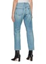 Back View - Click To Enlarge - FRAME - Le Pixie Slouch' Whiskered Denim Crop Jeans