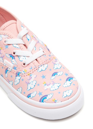 Detail View - Click To Enlarge - VANS - AUTHENTIC' UNICORN PRINT LOW TOP KIDS SNEAKERS
