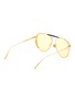 Figure View - Click To Enlarge - AMAVII - Philip' 18k Gold Plated Aviator Frame Sunglasses