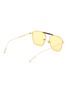 AMAVII - Benjamin' 18k Gold Plated Frame Aviator Sunglasses