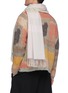 Figure View - Click To Enlarge - JOHNSTONS OF ELGIN - Exploded Colour Check Stole