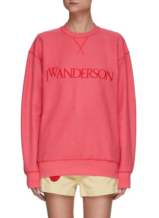 Main View - Click To Enlarge - JW ANDERSON - INSIDE OUT CONTRAST SWEATSHIRT