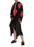 Figure View - Click To Enlarge - JW ANDERSON - Oversized Strawberry Graphic Print Cotton Hoodie