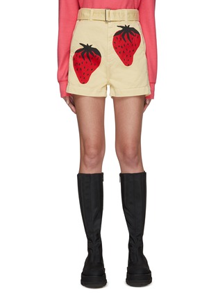 Main View - Click To Enlarge - JW ANDERSON - STRAWBERRY CHINO SHORTS