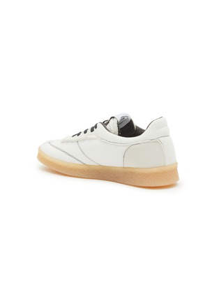  - MM6 MAISON MARGIELA - INSIDE OUT 6 COURT MESH VEGAN LEATHER SNEAKERS