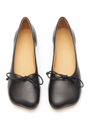 Detail View - Click To Enlarge - MM6 MAISON MARGIELA - 6 ANATOMIC LEATHER BALLERINA FLATS