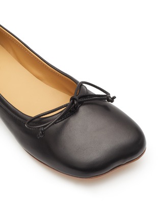 Detail View - Click To Enlarge - MM6 MAISON MARGIELA - 6 ANATOMIC LEATHER BALLERINA FLATS