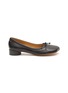 Main View - Click To Enlarge - MM6 MAISON MARGIELA - 6 ANATOMIC LEATHER BALLERINA FLATS