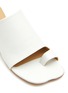 Detail View - Click To Enlarge - MM6 MAISON MARGIELA - 6 Anatomic' Vegan Leather Block Heel Sandals