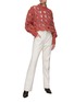 Figure View - Click To Enlarge - ISABEL MARANT - ‘Eggie’ Crewneck Cut Out Detail Mohair Sweater