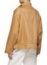 Back View - Click To Enlarge - ISABEL MARANT - ‘FADILI’ DRAWSTRING DETAIL COTTON TRENCH JACKET