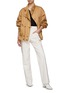 Figure View - Click To Enlarge - ISABEL MARANT - ‘FADILI’ DRAWSTRING DETAIL COTTON TRENCH JACKET