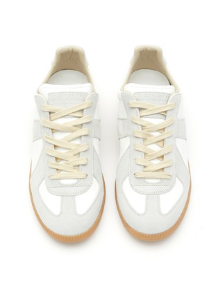 Detail View - Click To Enlarge - MAISON MARGIELA - REPLICA' NAPPA SNEAKERS