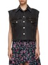 Main View - Click To Enlarge - ISABEL MARANT ÉTOILE - ‘TYRA’ WASHED DENIM VEST