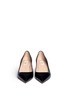 Figure View - Click To Enlarge - VALENTINO GARAVANI - Point-toe leather pumps