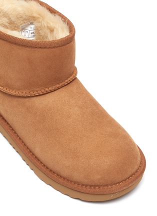Detail View - Click To Enlarge - UGG - Classic Mini II' Low Top Suede Kid's Winter Boots