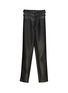 Main View - Click To Enlarge - PHILOSOPHY DI LORENZO SERAFINI - Double belt detail faux leather pants