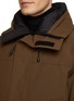 Detail View - Click To Enlarge - CANADA GOOSE - ‘LANGFORD’ LOGO PATCH DETACHABLE HOOD PARKA